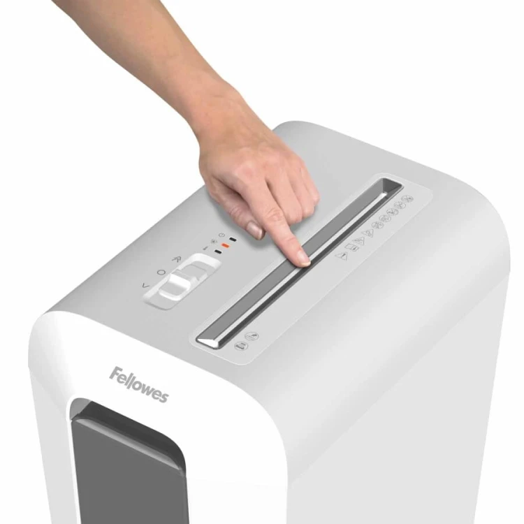 Niszczarka Fellowes LX65 ścinki 4x40mm P-4 # 3 lata gwarancji - BIAŁA www.asan.com.pl