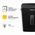 Niszczarka osobista Fellowes P-42C ścinki 4x34mm www.asan.com.pl