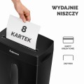 Niszczarka osobista Fellowes P-42C ścinki 4x34mm www.asan.com.pl
