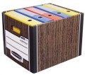 Fellowes pudło archiwizacyjne Woodgrain brązowe - opk 2szt - pudło ze zdejmowanym wiekiem www.asan.com.pl