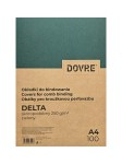 Okładka skóropodobna DELTA  A4/100szt ZIELONA - Argo