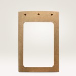 Identyfikator targowy Ekologiczny  AVERY - opakowanie 50 sztuk - Tekturowe holdery na identyfikatory XL z wkładami 