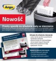 Argo Arkusze do oliwienia niszczarek - opk 10szt www.asan.com.pl