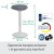 Stołek Leitz Ergo do aktywnego siedzenia w pozycji półstojącej z wygodnym siedziskiem - jasny szary www.asan.com.pl