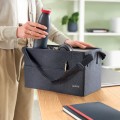 Torba na akcesoria Leitz Fabric - aksamitny szary www.asan.com.pl