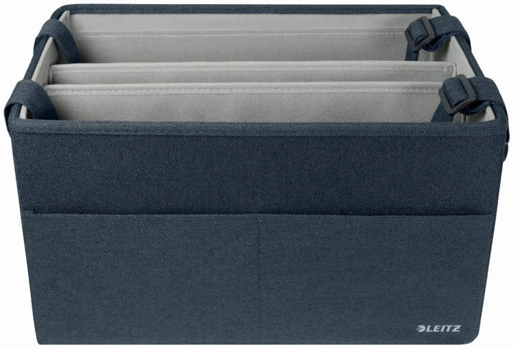 Torba na akcesoria Leitz Fabric - aksamitny szary www.asan.com.pl