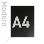 Okładka na Dyplom - O.Presentation Cover Modern - 304 x 219 mm (A4 pionowa) - 10 sztuk - czarny OPUS