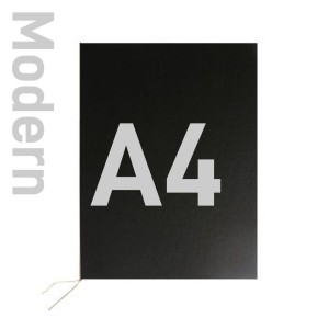 Okładka na Dyplom - O.Presentation Cover Modern - 304 x 219 mm (A4 pionowa) - 10 sztuk - czarny OPUS