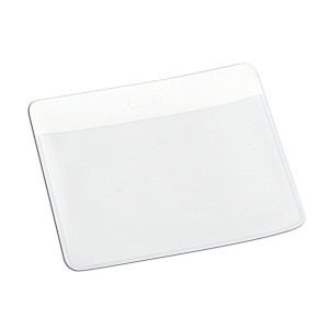 Identyfikator z kieszonką na karty plastikowe - O.BADGE HOLDER - 98 x 80 mm - 100 sztuk  OPUS