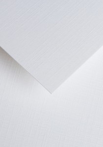 Papier ozdobny - O.Papiernia PŁÓTNO - A4 - 230 g/m² - 20 sztuk - biały OPUS