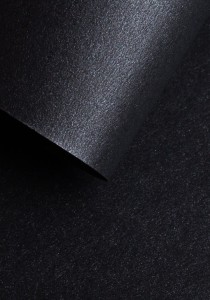 Papier ozdobny - O.Papiernia PERŁA - A4 - 120 g/m² - 50 sztuk - czarny OPUS