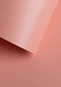 Papier ozdobny - O.Papiernia PERŁA - A4 - 120 g/m² - 50 sztuk - różowy  OPUS