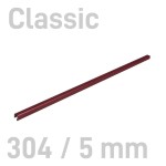 Kanał oklejany - O.CHANNEL Classic 304mm /  5mm / BORDOWY / 10szt (A3+ poziomo, A4+ pionowo)  MetalBind