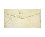 Koperta / koperty ozdobne DL - GINKGO opk. 10 szt 120g m2 