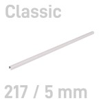  Kanał oklejany - O.CHANNEL Classic 217mm / 5mm / BIAŁY / 10szt (A4+ poziomo, A5+ pionowo)  OPUS