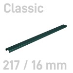  Kanał oklejany - O.CHANNEL Classic 217mm / 16mm / ZIELONY / 10szt (A4+ poziomo, A5+ pionowo)  OPUS