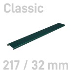  Kanał oklejany - O.CHANNEL Classic 217mm / 32mm / ZIELONY / 10szt (A4+ poziomo, A5+ pionowo)  OPUS