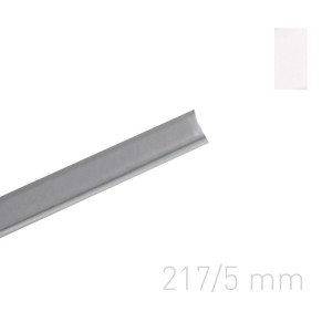 Kanał oklejany O.CHANNEL Art  - 217 mm (A4+ poziomo, A5+ pionowo) - 5mm - 10 sztuk  BIAŁY OPUS