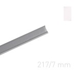 Kanał oklejany O.CHANNEL Art  - 217 mm (A4+ poziomo, A5+ pionowo) - 7mm - 10 sztuk  BIAŁY OPUS