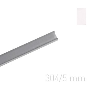 Kanał oklejany O.CHANNEL Art  - 304 mm (A3+ poziomo, A4+ pionowo) - 5mm - 10 sztuk  BIAŁY OPUS