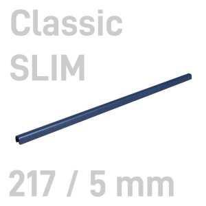  Kanał oklejany - O.CHANNEL Classic SLIM 217mm / 5mm / NIEBIESKI / 10szt (A4+ poziomo, A5+ pionowo)  OPUS