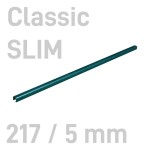  Kanał oklejany - O.CHANNEL Classic SLIM 217mm / 5mm / ZIELONY / 10szt (A4+ poziomo, A5+ pionowo)  OPUS