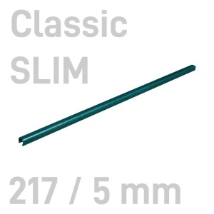  Kanał oklejany - O.CHANNEL Classic SLIM 217mm / 5mm / ZIELONY / 10szt (A4+ poziomo, A5+ pionowo)  OPUS