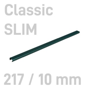  Kanał oklejany - O.CHANNEL Classic SLIM 217mm / 10mm / ZIELONY / 10szt (A4+ poziomo, A5+ pionowo)  OPUS