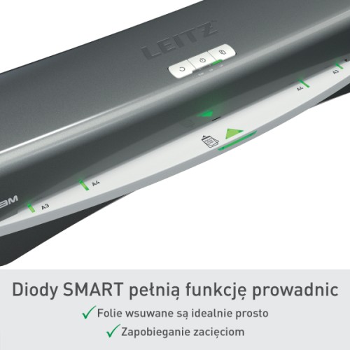 Laminator biurowy Leitz iLAM Office - A3 Szary ciemny  www.asan.com.pl