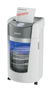 NOWOŚĆ!!! Niszczarka Leitz IQ OptiMax Office, ścinki 2x15mm P-5 