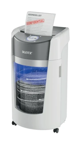 Niszczarka Leitz IQ OptiMax Office, ścinki 2x15mm P-5  www.asan.com.pl