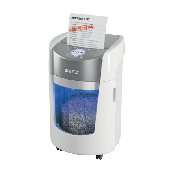 Niszczarka Leitz IQ OptiMax Small Office 350 ścinki 2x15mm P-5 www.asan.com.pl