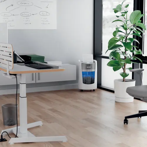Niszczarka Leitz IQ OptiMax Small Office 350 ścinki 2x15mm P-5 www.asan.com.pl