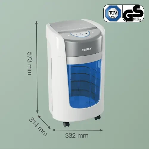 Niszczarka Leitz IQ OptiMax Home Office 225 ścinki 2x15mm P-5 www.asan.com.pl