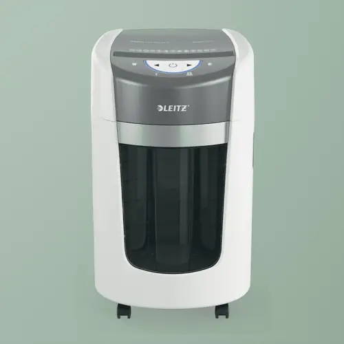 Niszczarka Leitz IQ OptiMax Home Office 225 ścinki 2x15mm P-5 www.asan.com.pl