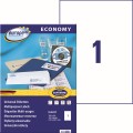 Etykiety uniwersalne Avery Zweckform Economy ELA027 - 210x297 mm A4, 100 arkuszy - białe www.asan.com.pl
