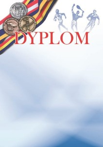 Dyplom OLIMPIADA - opk 20 szt A4 - 250g/m2