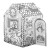 Domek do kolorowania FSC, rozmiar XL »Jednorożec« - Fellowes Bankers Box www.asan.com.pl