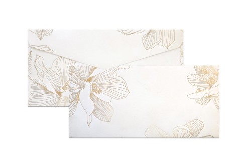Koperta / koperty ozdobne DL - MAGNOLIA opk. 10 szt 120g m2 www.asan.com.pl