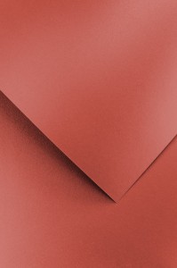 Karton ozdobny Premium 210g/m2  PEARL CZERWONY  20 arkuszy A4 