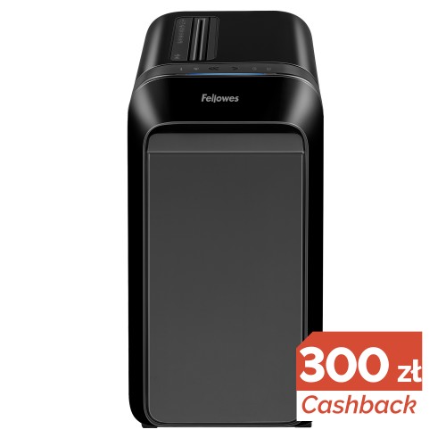 Niszczarka Fellowes LX220 CZARNA ścinki 4x12mm P-4 # 3 lata gwarancji # Promocja CashBack 300zł - zwrot od Fellowes www.asan.com.pl
