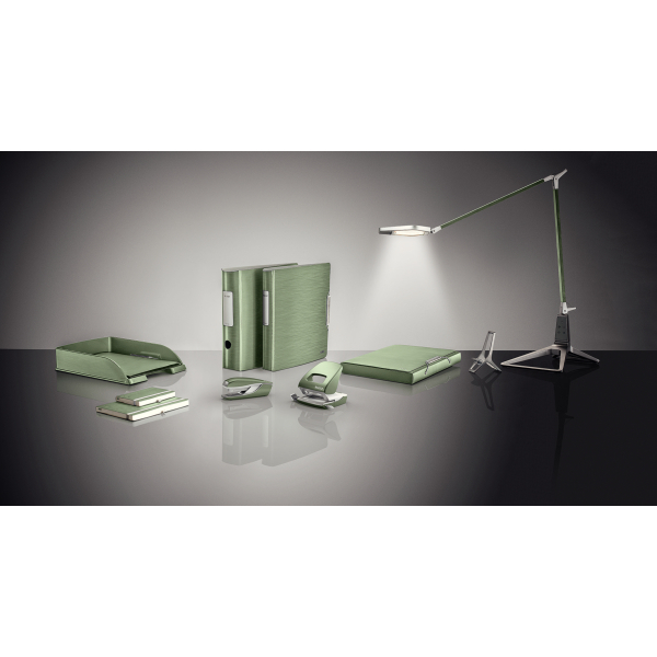 Zszywacz średni metalowy Leitz NeXXt STYLE, 30 kartek - SELEDYNOWY www.asan.com.pl