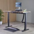 Organizator kabli, osłona kabli Fellowes CableSpine ze zintegrowanym magnesem do biurek z regulacją wysokości - CZARNY  www.asan.com.pl