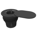 Gniazdo zasilające Power Spot Typ E czarny - Fellowes  www.asan.com.pl