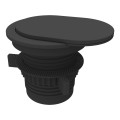 Gniazdo zasilające Power Spot Typ E czarny - Fellowes  www.asan.com.pl