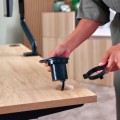 Gniazdo zasilające Power Spot Typ E czarny - Fellowes  www.asan.com.pl