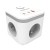 Kostka zasilająca Power Cube Typ E biały Fellowes www.asan.com.pl