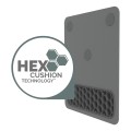 Podkładka pod mysz i nadgarstek XL Fellowes BREYTA - SZARA z technologią HEX Cushion Technology™ # 5 lat gwarancji  www.asan.com.pl