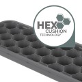 Podkładka przed klawiaturę Fellowes BREYTA - SZARA z technologią HEX Cushion Technology_100142576 www.asan.com.pl