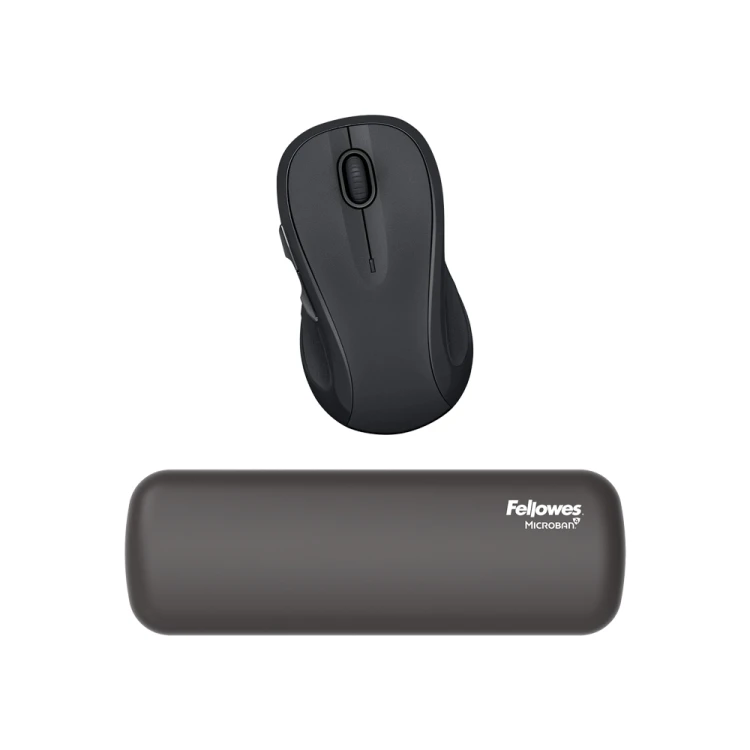 Podkładka pod nadgarstek Fellowes BREYTA - CZARNA z technologią HEX_100142565 www.asan.com.pl